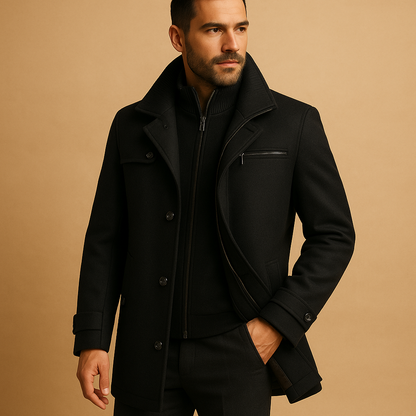 Warm Insulated Mens Winter Coat - VibreMode