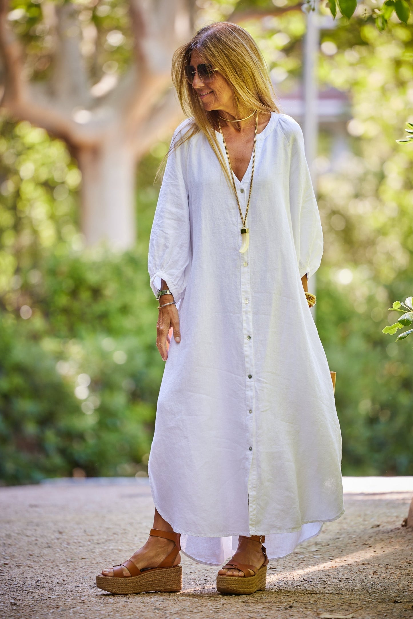 Bohemian Long Flowy Dress