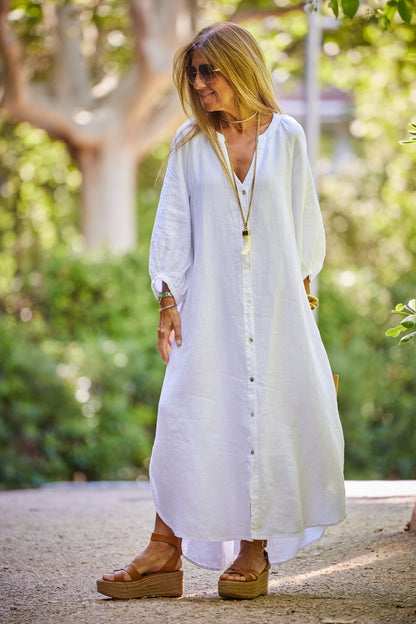 Bohemian Long Flowy Dress