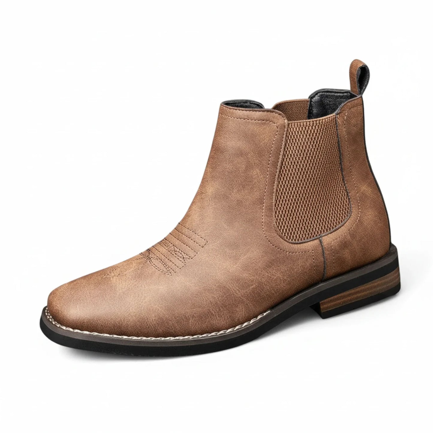 Men's Western Ankle Boots - VibreMode
