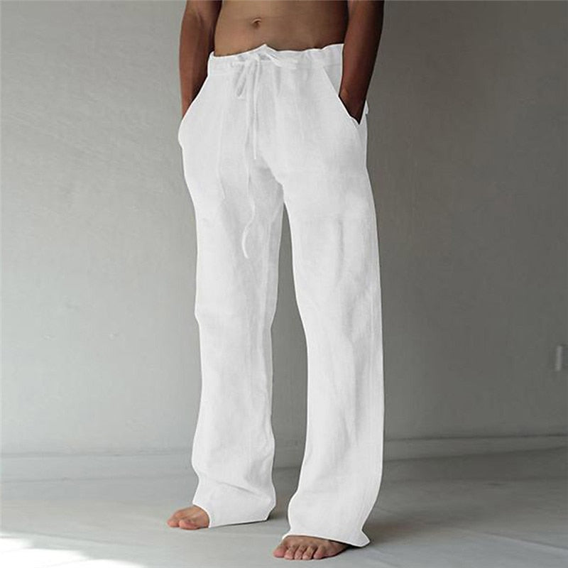 Men's Linen Casual Pants