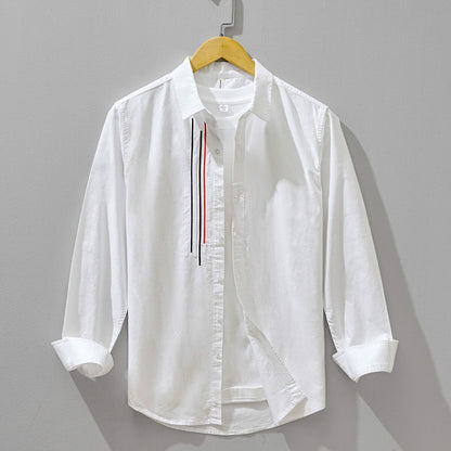 Classic Cotton Blend Dress Shirt