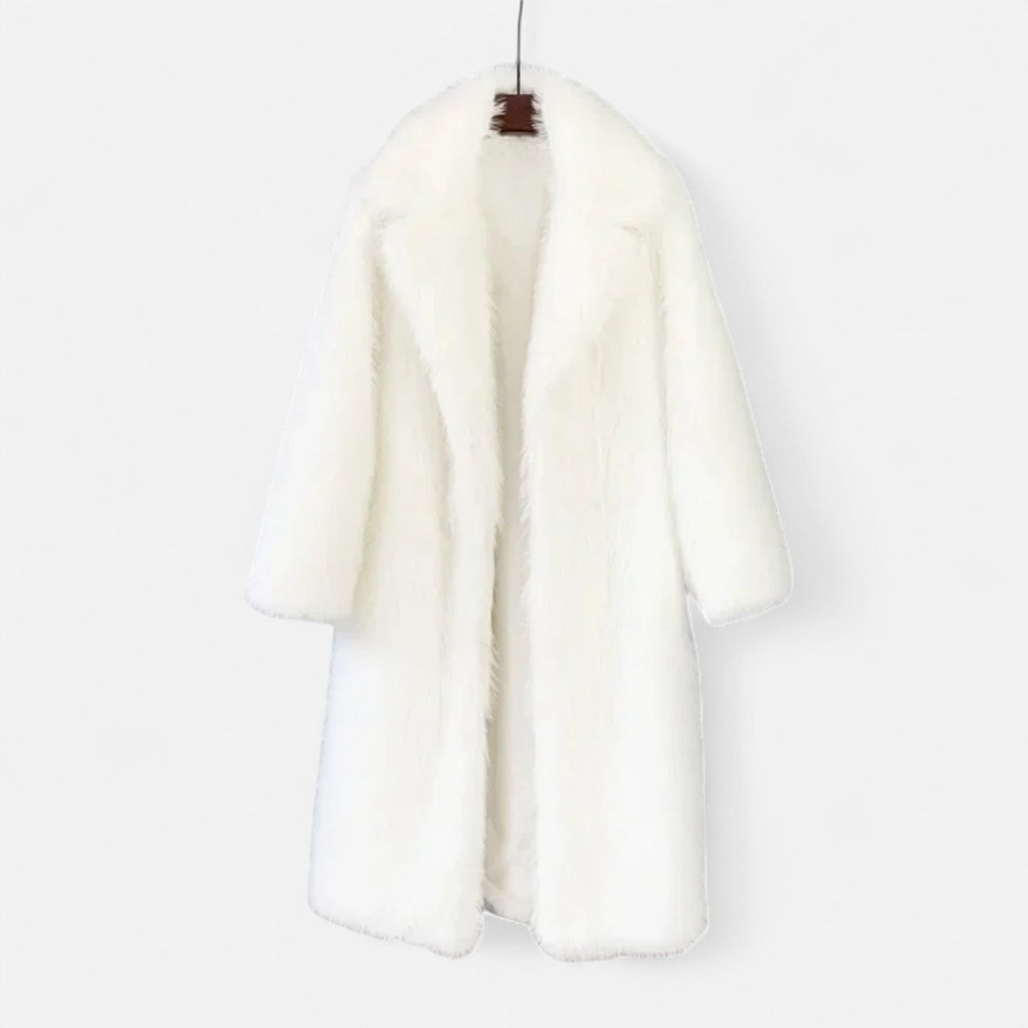 Women's Long Fur Coat Full Length Design
