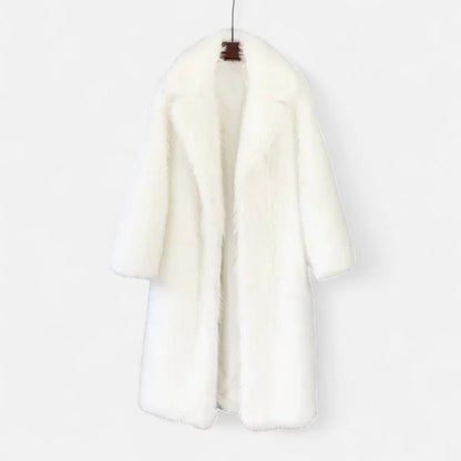 Women's Long Fur Coat Full Length Design