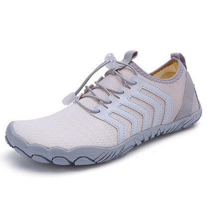 Black Gray Outdoor V-Runner - Men's Grip Water Shoes - VibreMode