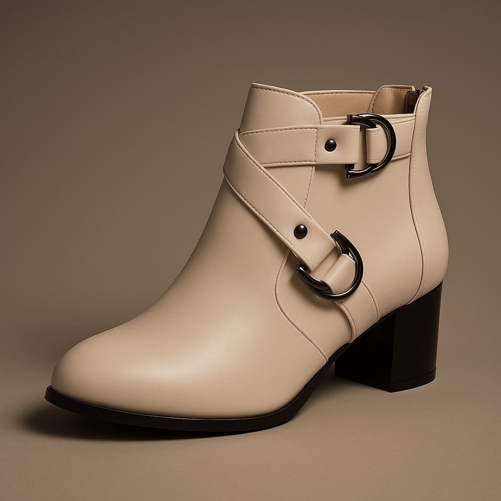 Comfortable Low Heel Ankle Support Boots for Women