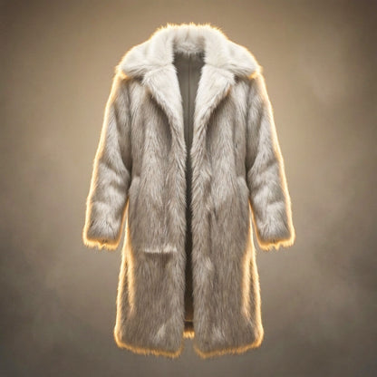 Luxurious Long Fur Winter Coat