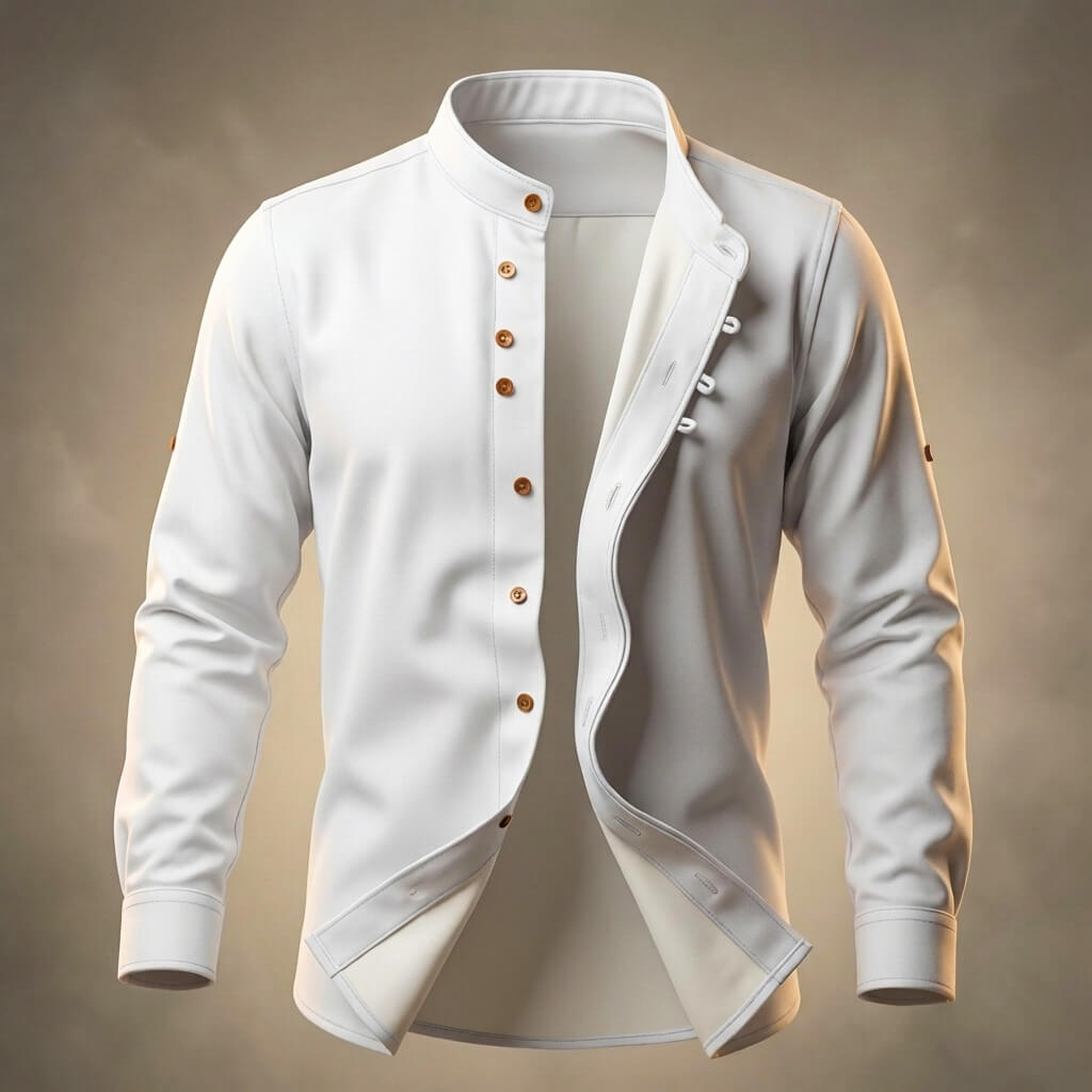 Lightweight Breathable Cotton Shirt for Men