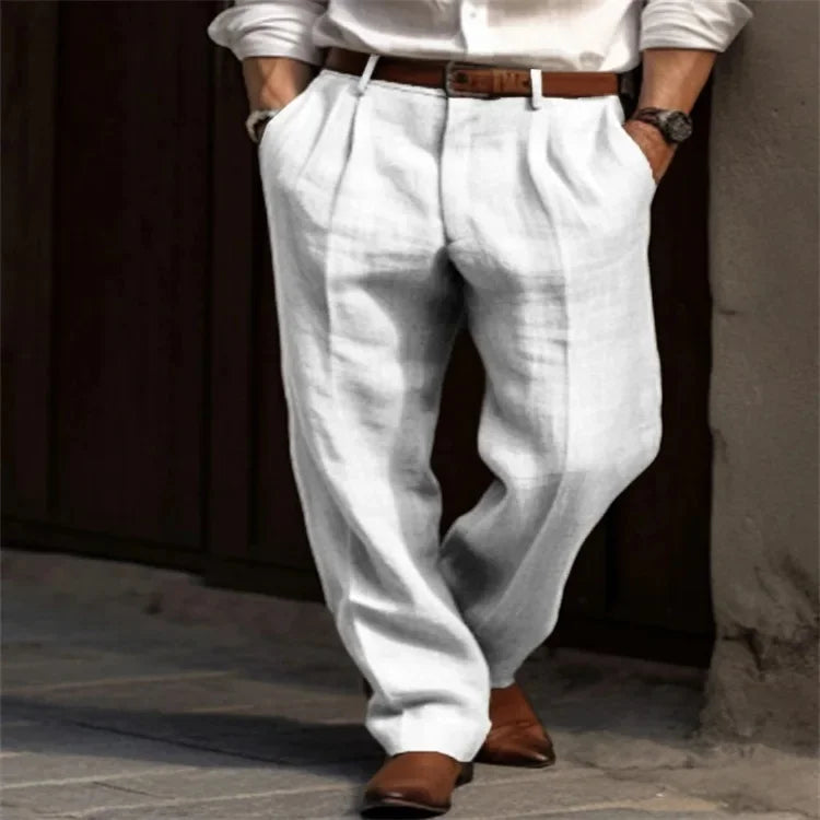 Men's Linen Pants - VibreMode