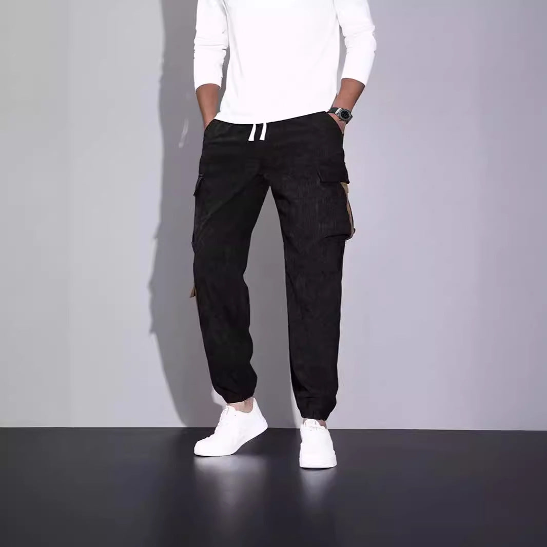 Men's Relaxed Fit Cargo Jogger Pants - VibreMode