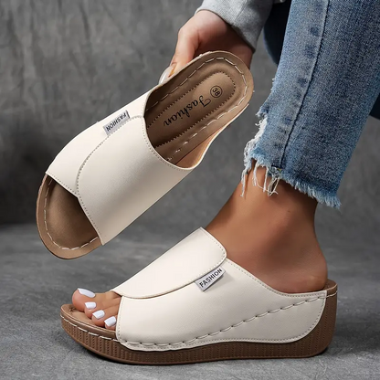 Women's Slip On Platform Sandals - VibreMode