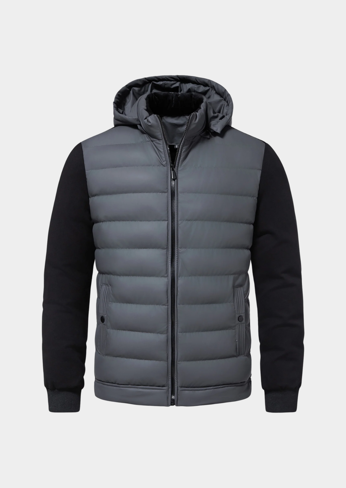 Image of Wilson | Men's Hybrid Hooded Puffer Jacket
