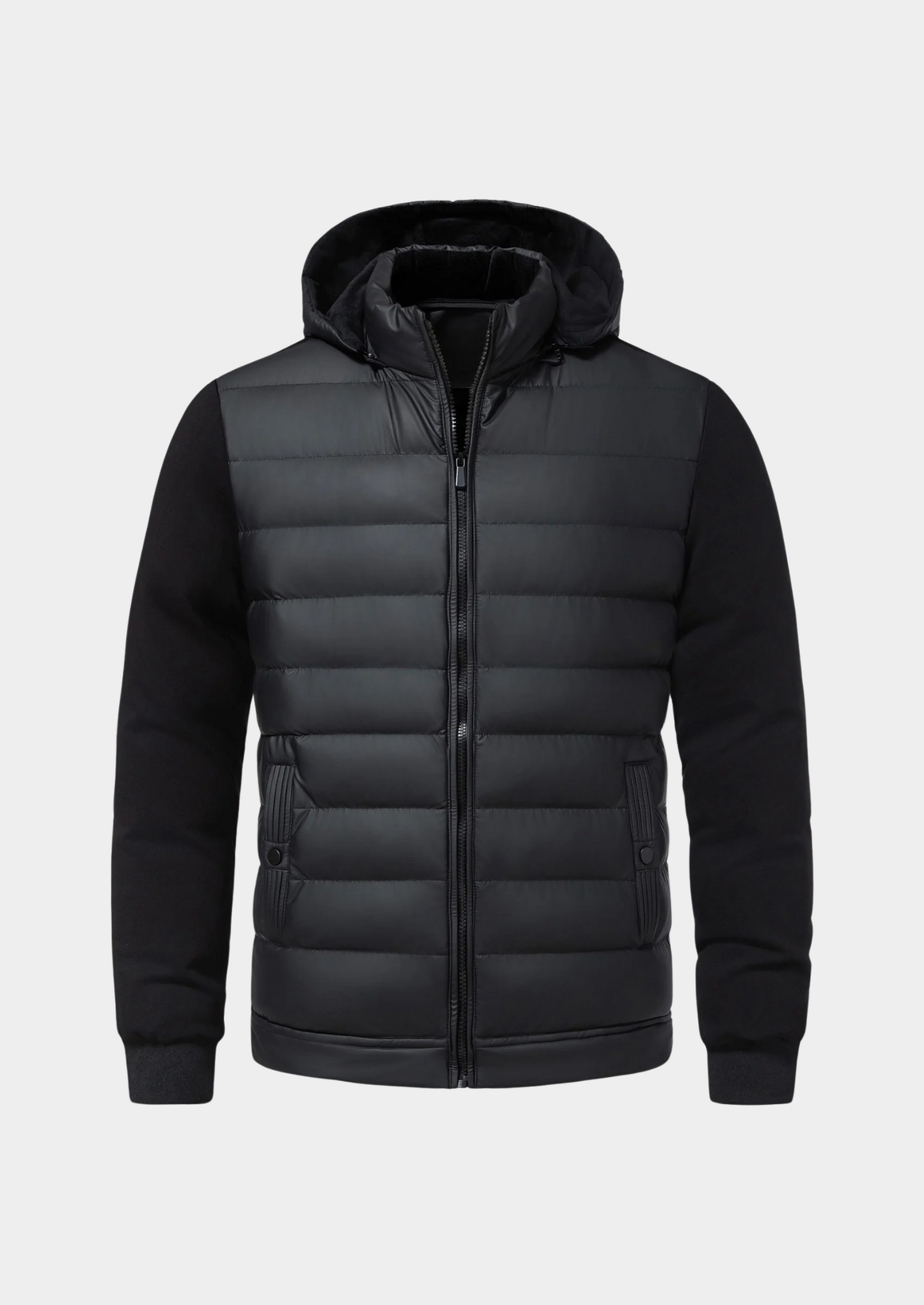 Wilson Men's Puffer Jacket Hooded Water Resistant - VibreMode