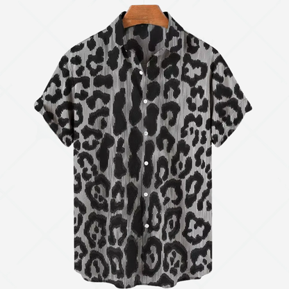Casual Short Sleeve Printed Shirt