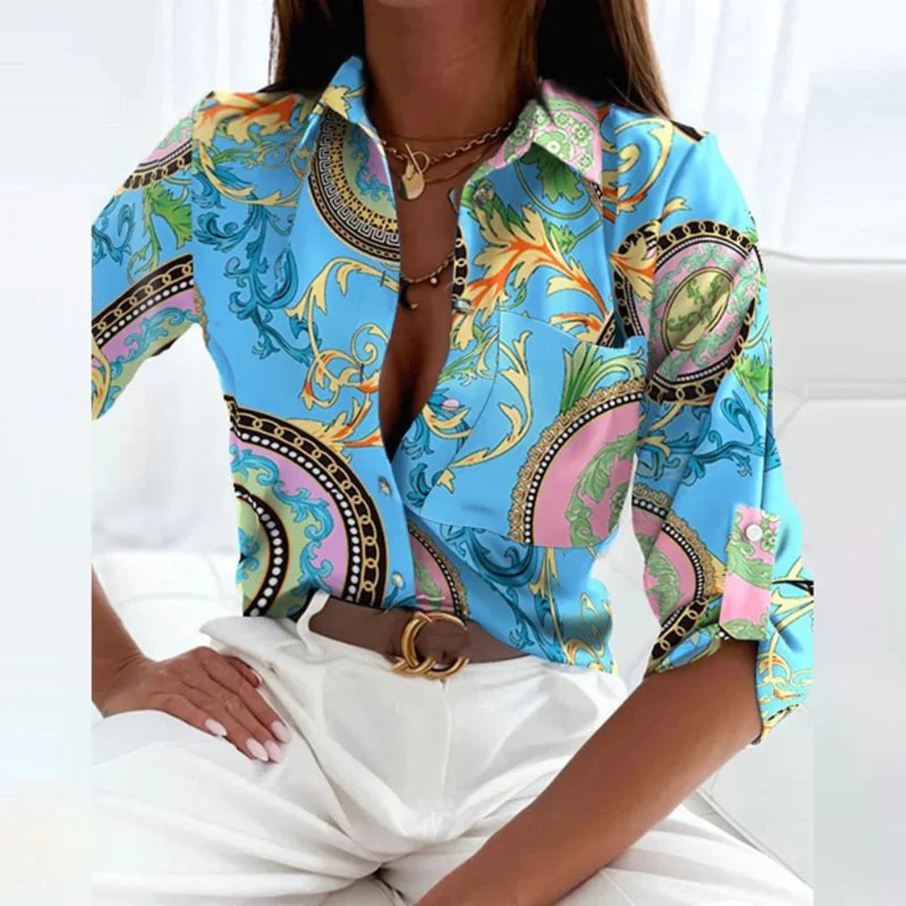 Women's Point Collar Blouse