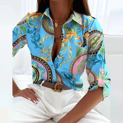 Women's Point Collar Blouse