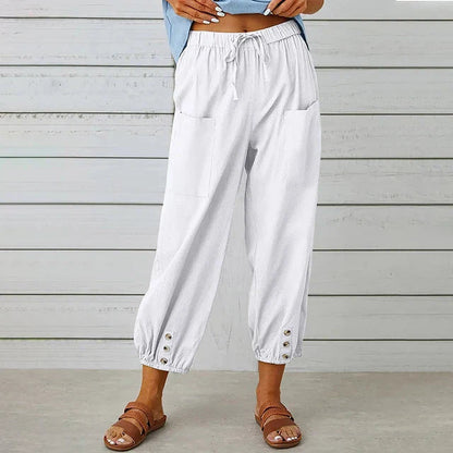 Image of Women's Cropped Harem Pants