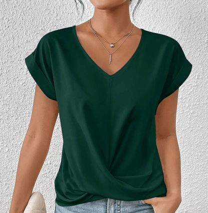 Women's V-Neck Shaping Tummy Control - VibreMode