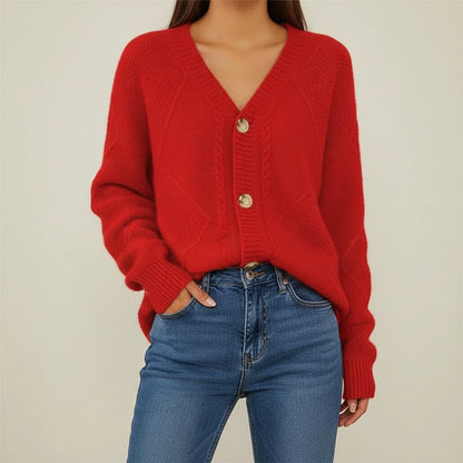 Classic Ladies Open Front Spring Cardigan