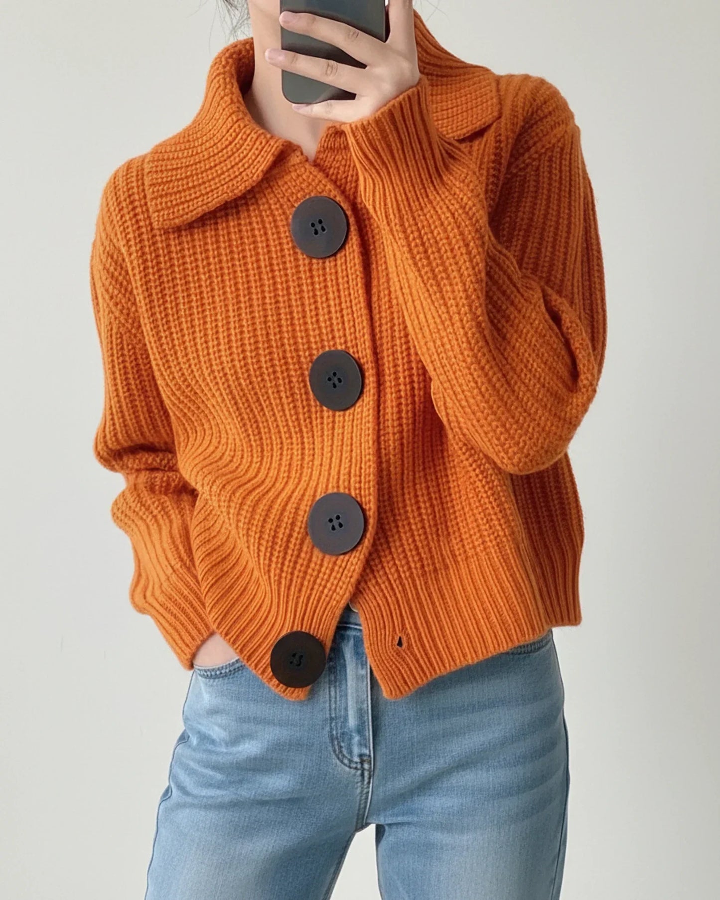 Harper | Women's Short Knit Crew Neck Pullover Sweater - VibreMode