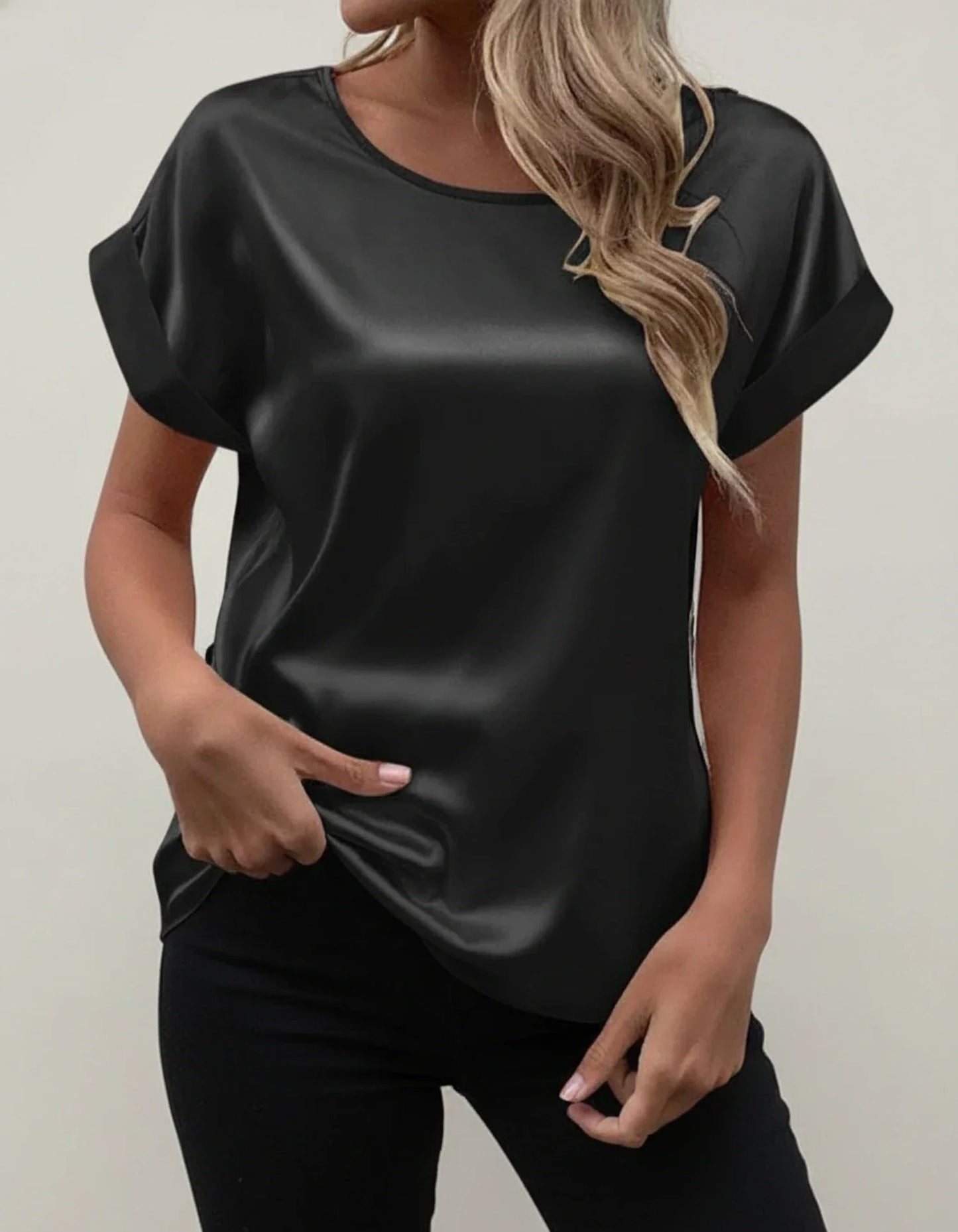 Lightweight Women's Casual Short Sleeve Top