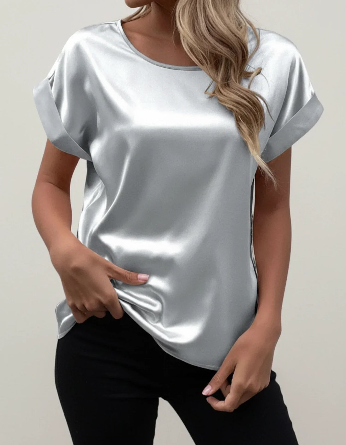 Lightweight Women's Casual Short Sleeve Top