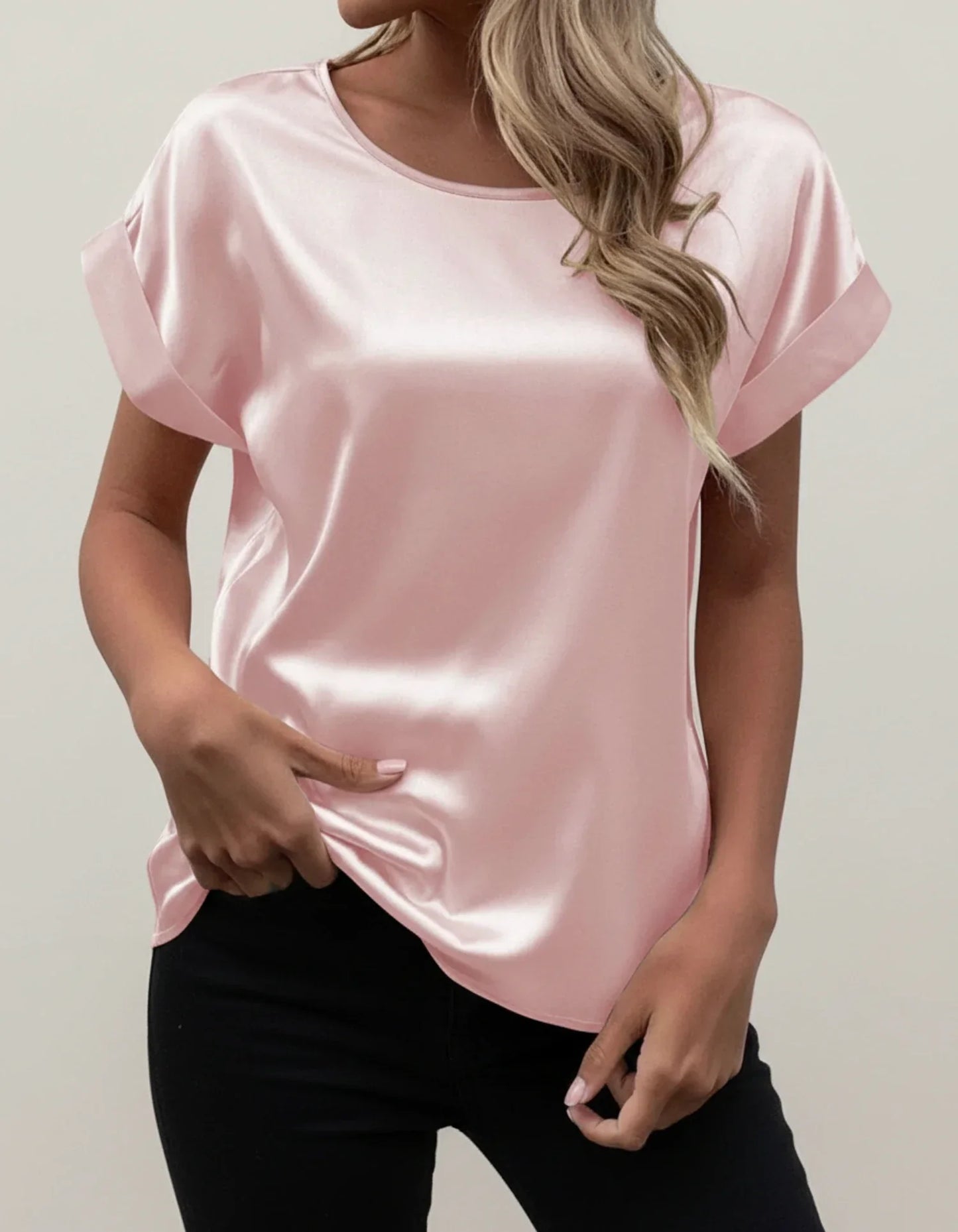 Lightweight Women's Casual Short Sleeve Top