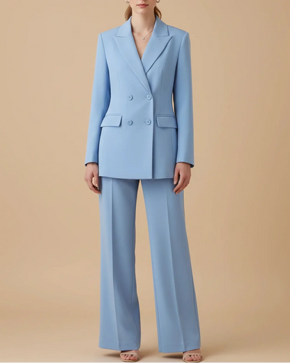 Elegant Ladies Business Two Piece Pantsuit