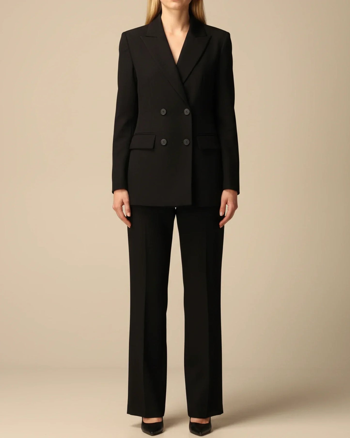 Elegant Ladies Business Two Piece Pantsuit