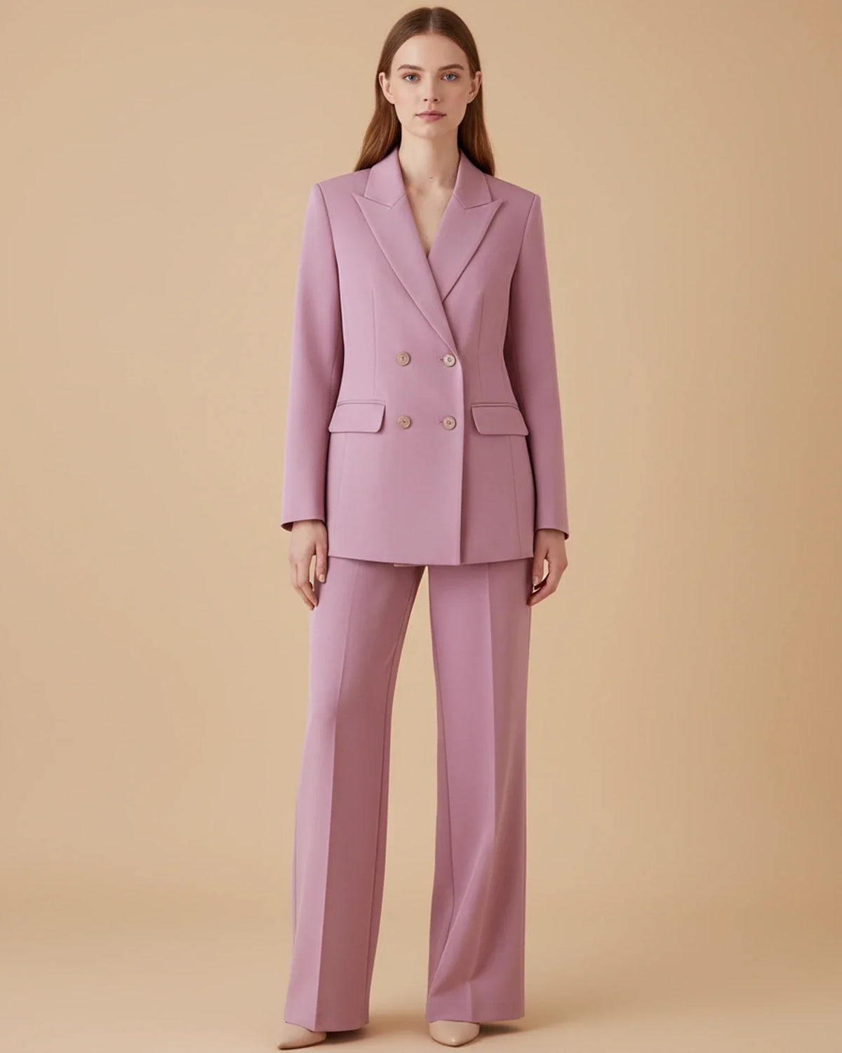 Elegant Ladies Business Two Piece Pantsuit - VibreMode