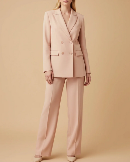 Elegant Ladies Business Two Piece Pantsuit