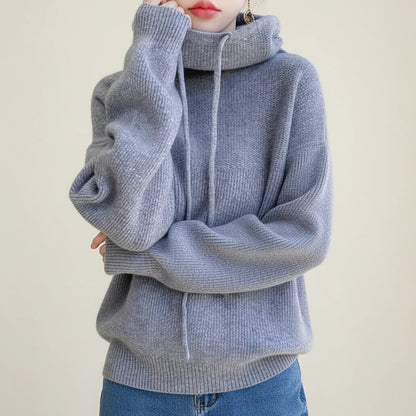 Soft Women's Hoodie Spring Pullover Sweater