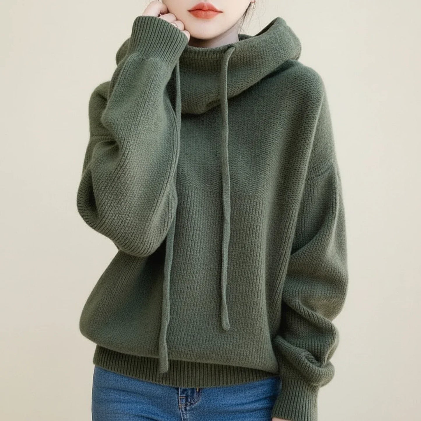 Soft Women's Hoodie Spring Pullover Sweater