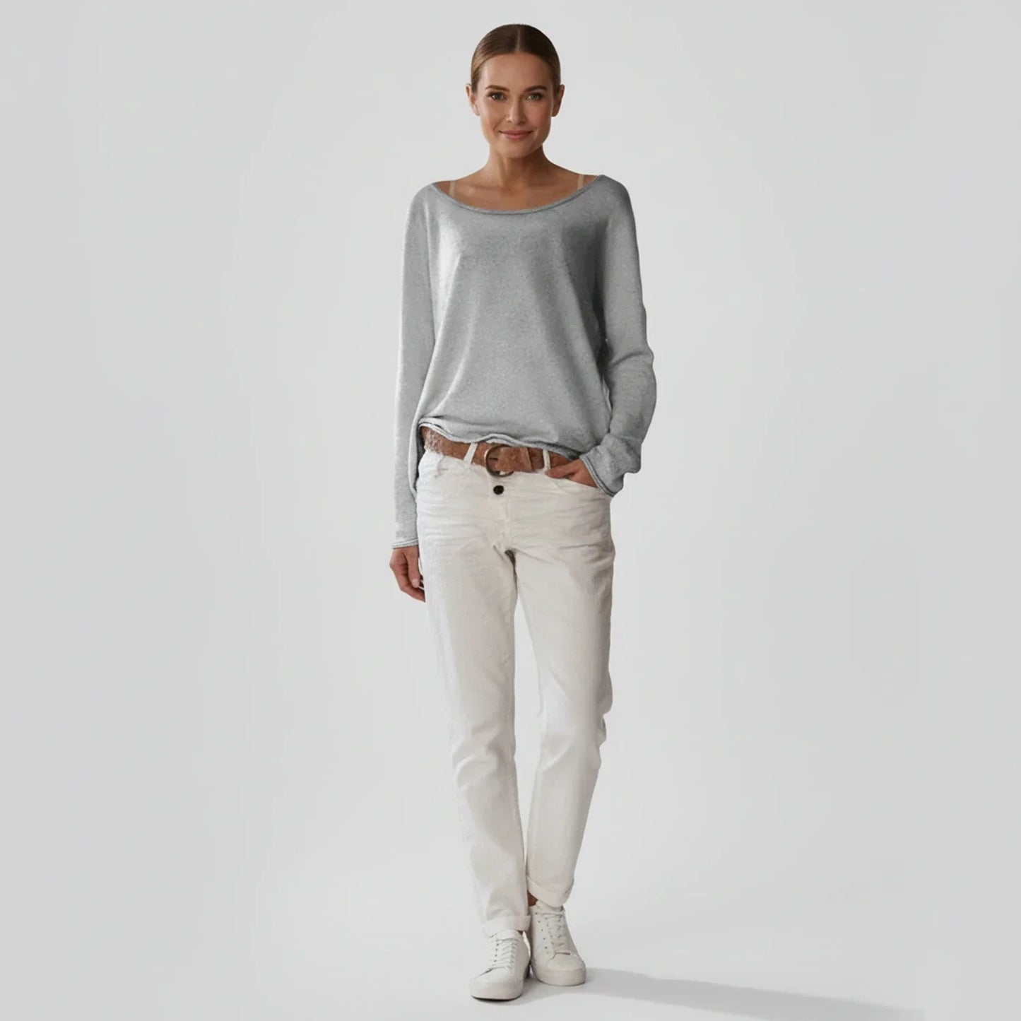 Ladies' Lightweight Crew Neck Sweatshirt