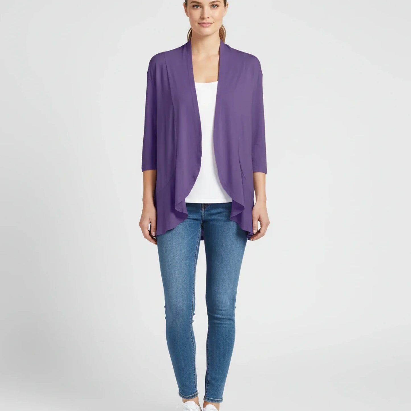 Lightweight Women's Spring Open Cardigan Sweater