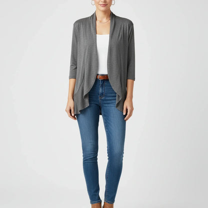 Lightweight Women's Spring Open Cardigan Sweater