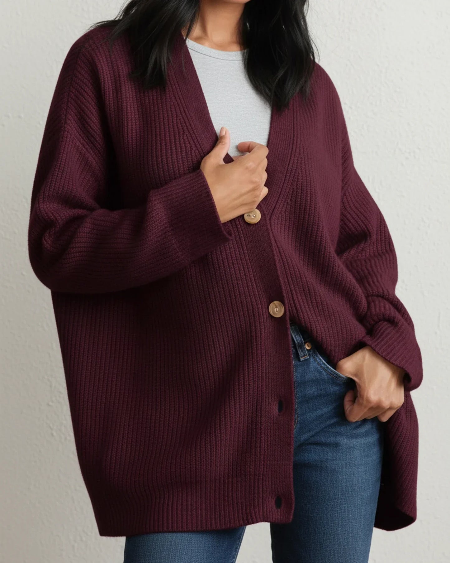 Casual Open Front Women's Spring Cardigan Sweater