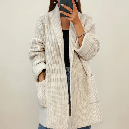 Ella | Ladies Lightweight Open Cardigan Sweater