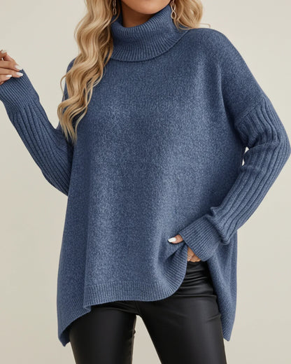 Chic Ladies Lightweight Crew Neck Sweater