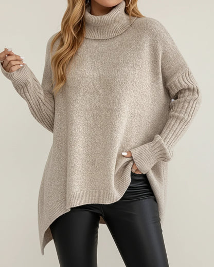 Chic Ladies Lightweight Crew Neck Sweater - VibreMode