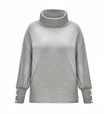 Relaxed Fit Women's Spring Crew Neck Sweater