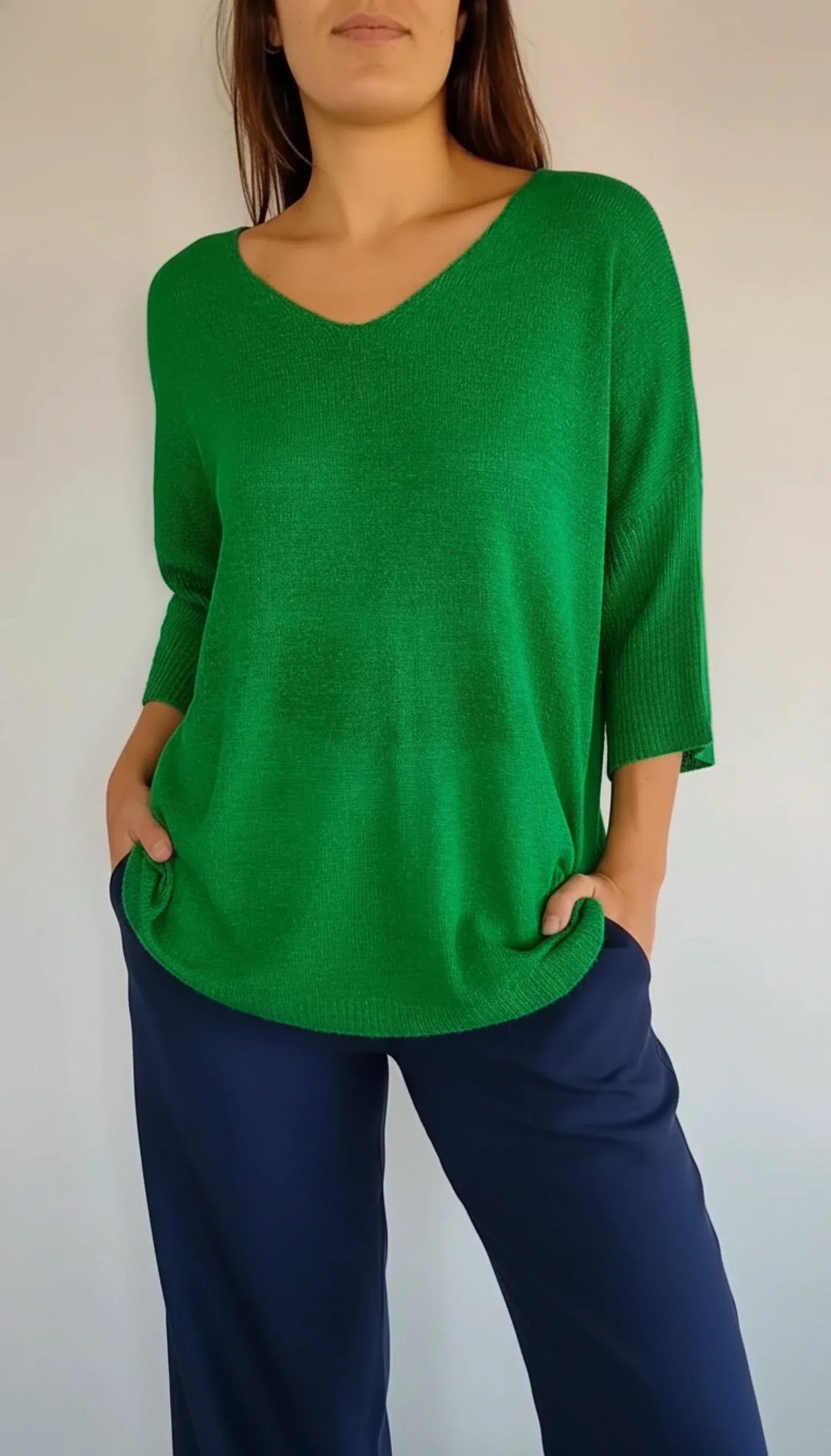 Chic Ladies Sunny V Neck T Shirt