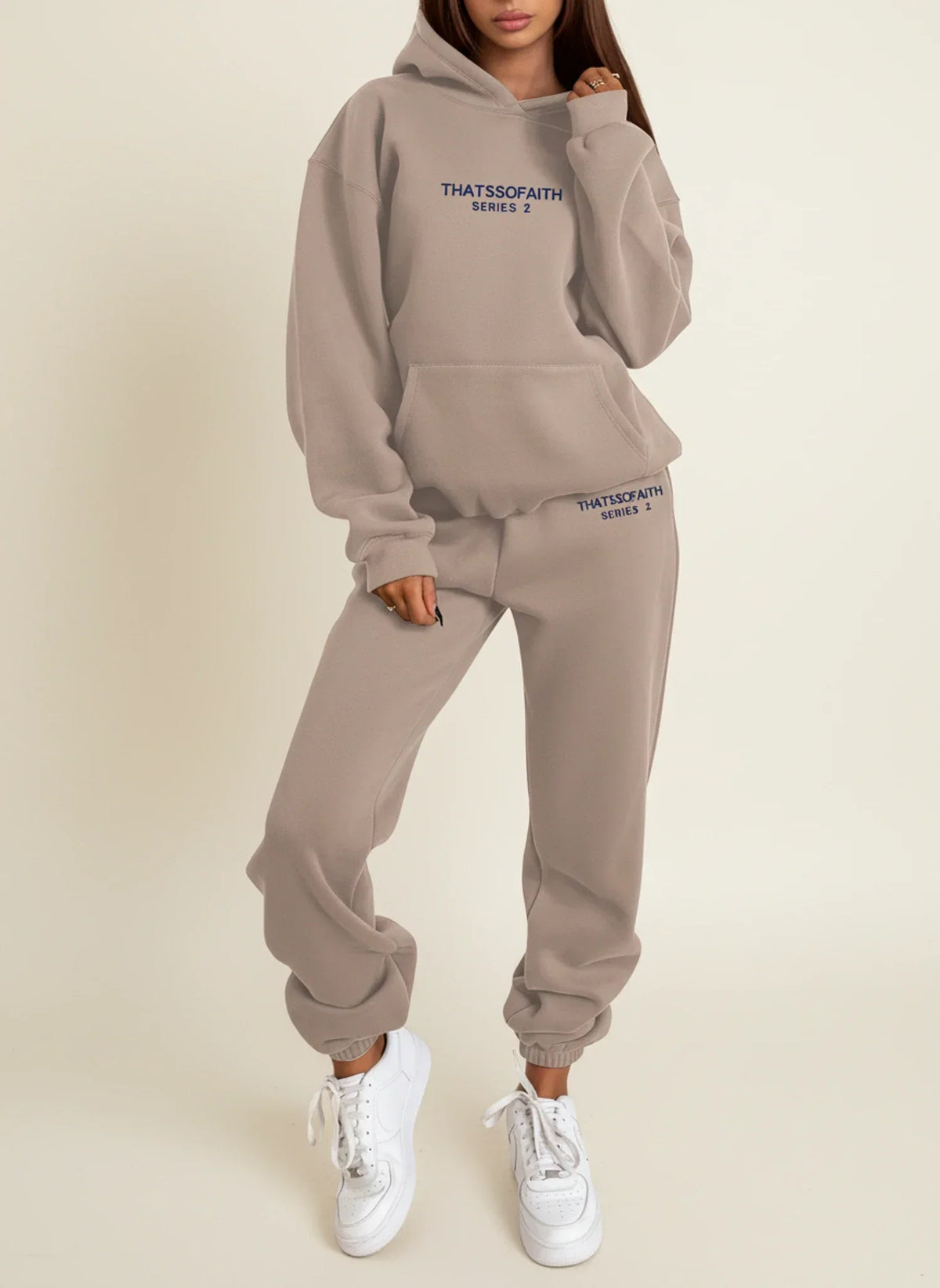 Cozy Fleece Hoodie Jogger Suit
