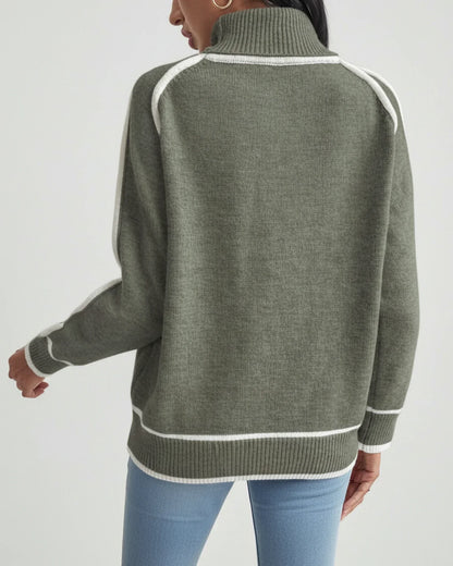 Lauren | Lightweight Women's Crew Neck Knit Sweater