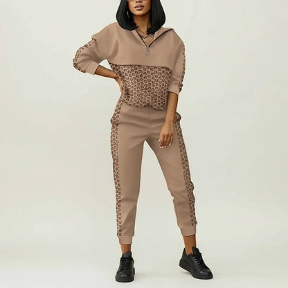 Comfortable Women's 2 Piece Tracksuit Set