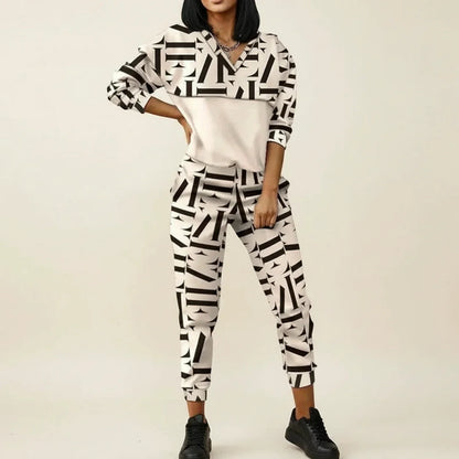 Comfortable Women's 2 Piece Tracksuit Set