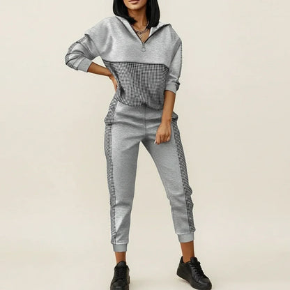 Comfortable Women's 2 Piece Tracksuit Set