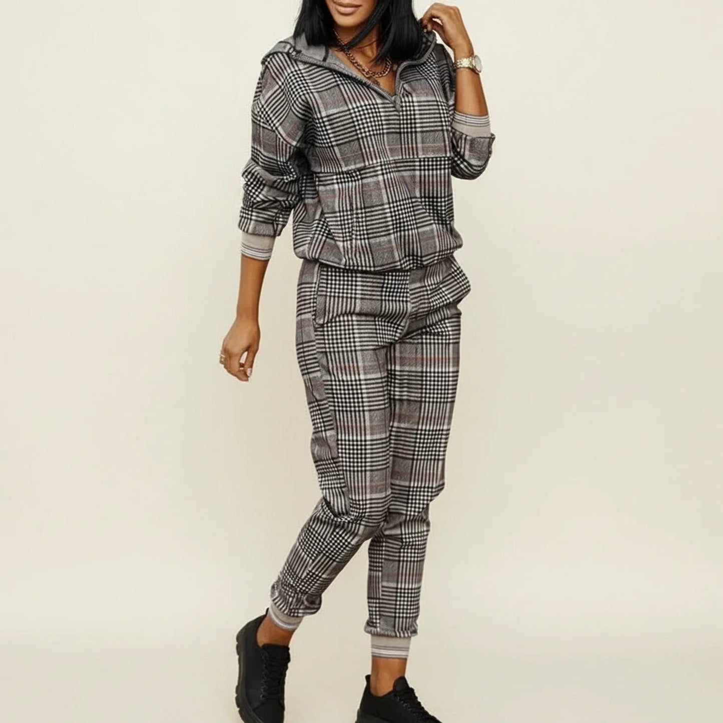 Comfortable Women's 2 Piece Tracksuit Set