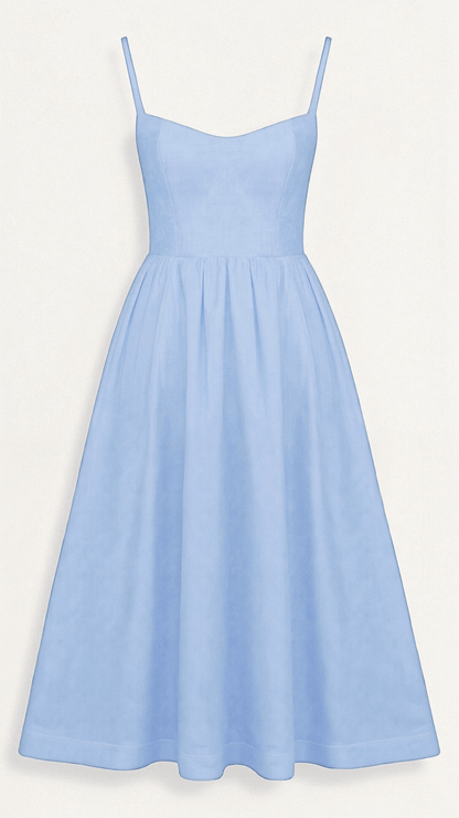 womens-a-line-woven-midi-dress-with-spaghetti-straps-and-scoop-neck-8