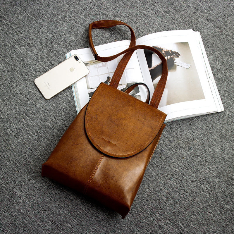 Aveline Faux Leather Backpack